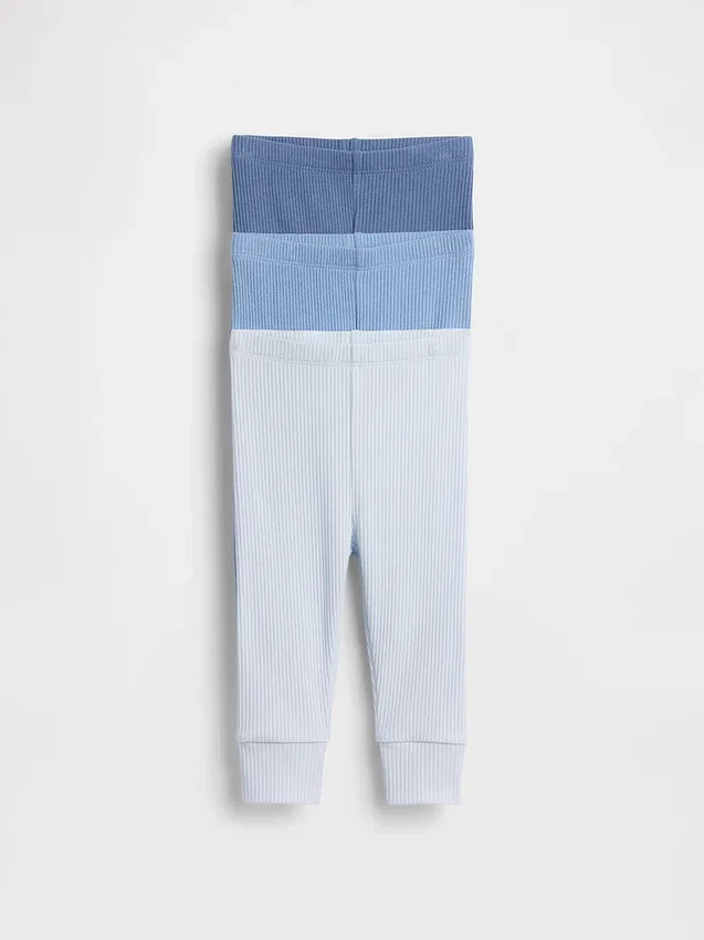 Pantalones «Tinyrib» de la colección «Baby First Favorites» (paquete de 3)