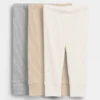 Pantalones «Tinyrib» de la colección «Baby First Favorites» (paquete de 3)