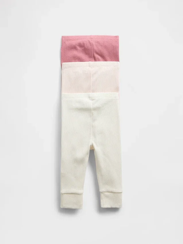 Pantalones «Tinyrib» de la colección «Baby First Favorites» (paquete de 3)