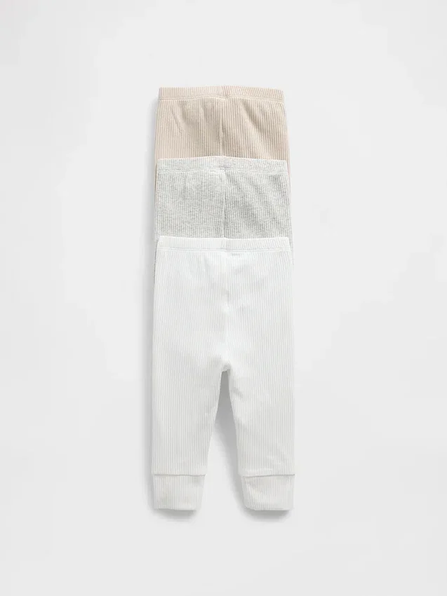 Pantalones «Tinyrib» de la colección «Baby First Favorites» (paquete de 3)