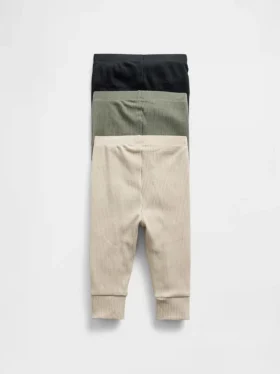 Pantalones «Tinyrib» de la colección «Baby First Favorites» (paquete de 3)