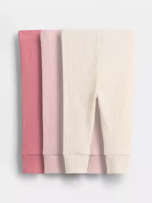 Pantalones «Tinyrib» de la colección «Baby First Favorites» (paquete de 3)