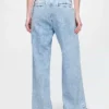 Pantalones vaqueros plisados de talle alto ultrasuaves 365