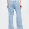 Pantalones vaqueros plisados de talle alto ultrasuaves 365