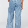 Pantalones vaqueros plisados de talle alto ultrasuaves 365