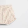 Pantalonitos florales de punto pointelle con canalé de la colección «Baby First Favorites»