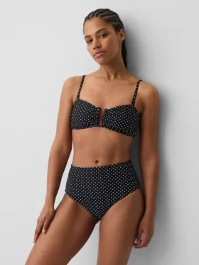 Partes de abajo de bikini de talle alto