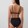 Partes de abajo de bikini de talle alto