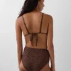 Partes de abajo de bikini de talle alto