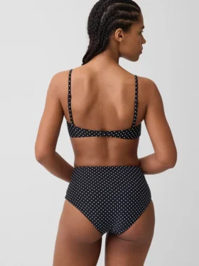 Partes de abajo de bikini de talle alto