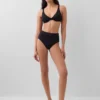 Partes de abajo de bikini de talle alto