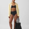 Partes de abajo de bikini de talle alto