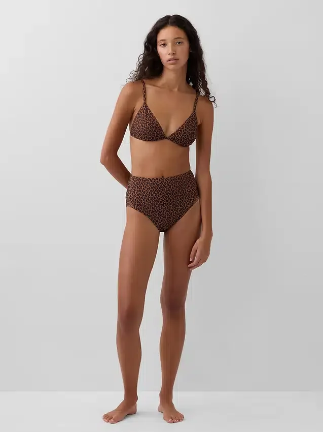 Partes de abajo de bikini de talle alto