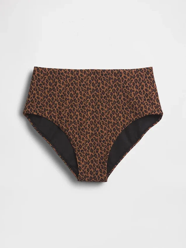Partes de abajo de bikini de talle alto