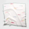 Pañuelo oversize 100 % seda