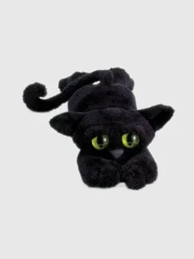 Peluche de gato negro Ziggy de Lanky Cats