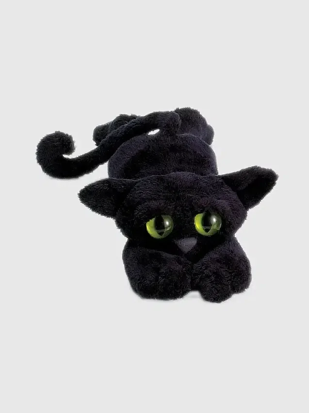 Peluche de gato negro Ziggy de Lanky Cats