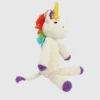 Peluche de unicornio tejido