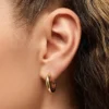 Pendientes de aro medianos Ana Luisa Giulia