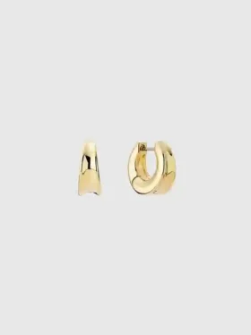 Pendientes de aro «Mini Huggie» de Ana Luisa Wade