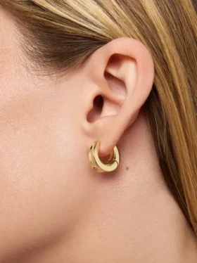 Pendientes de aro «Mini Huggie» de Ana Luisa Wade
