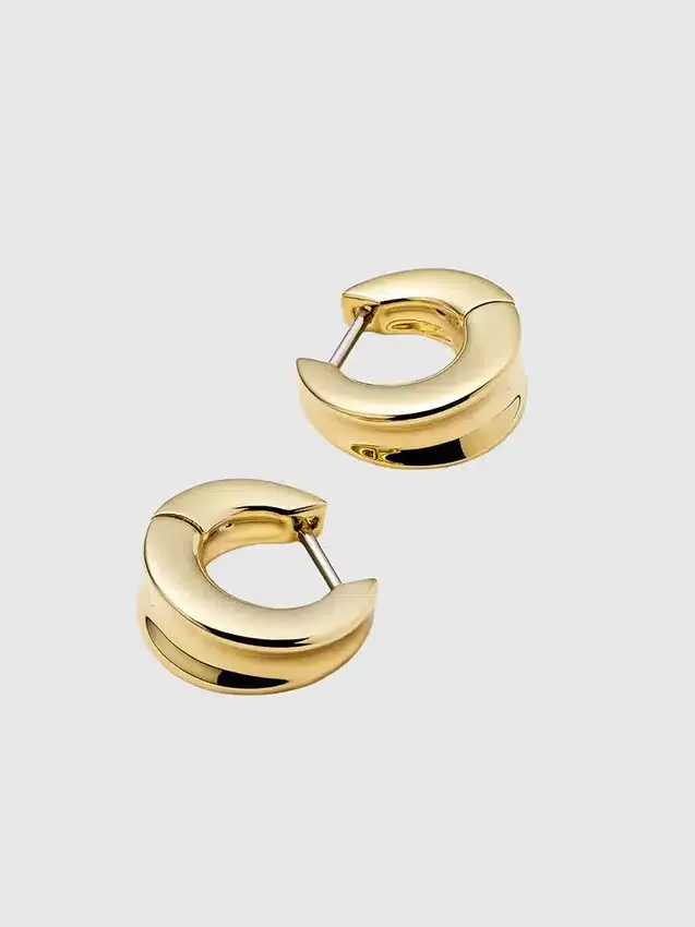 Pendientes de aro «Mini Huggie» de Ana Luisa Wade