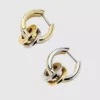 Pendientes Huggie con colgante de Ana Luisa Asher