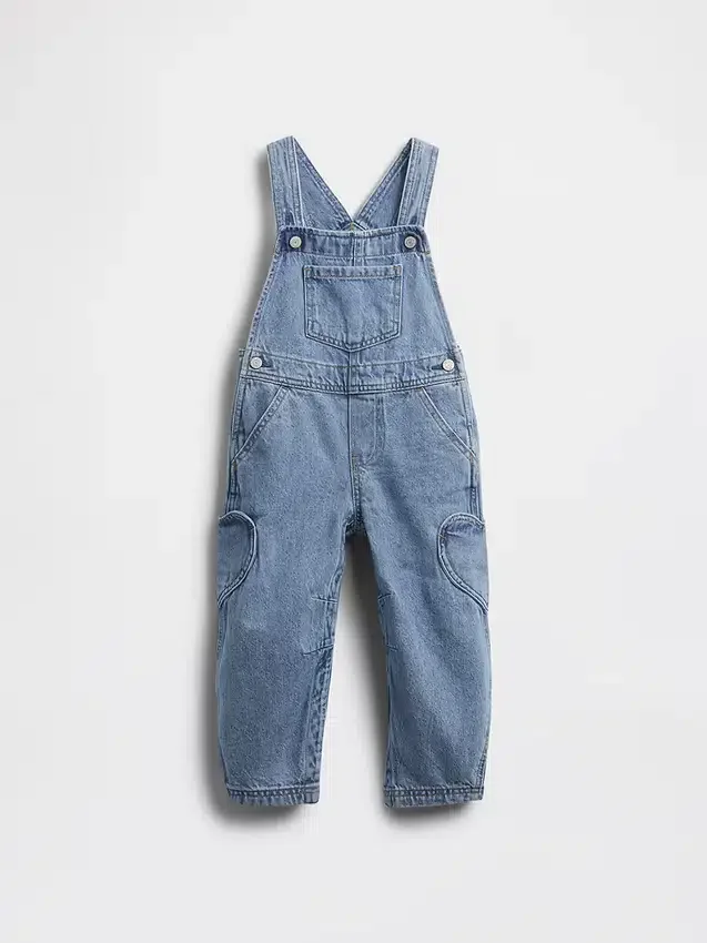 Peto con bolsillo en forma de corazón y diseño de herradura para bebés y niños