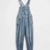 Peto de denim ultrasuave con diseño en forma de herradura