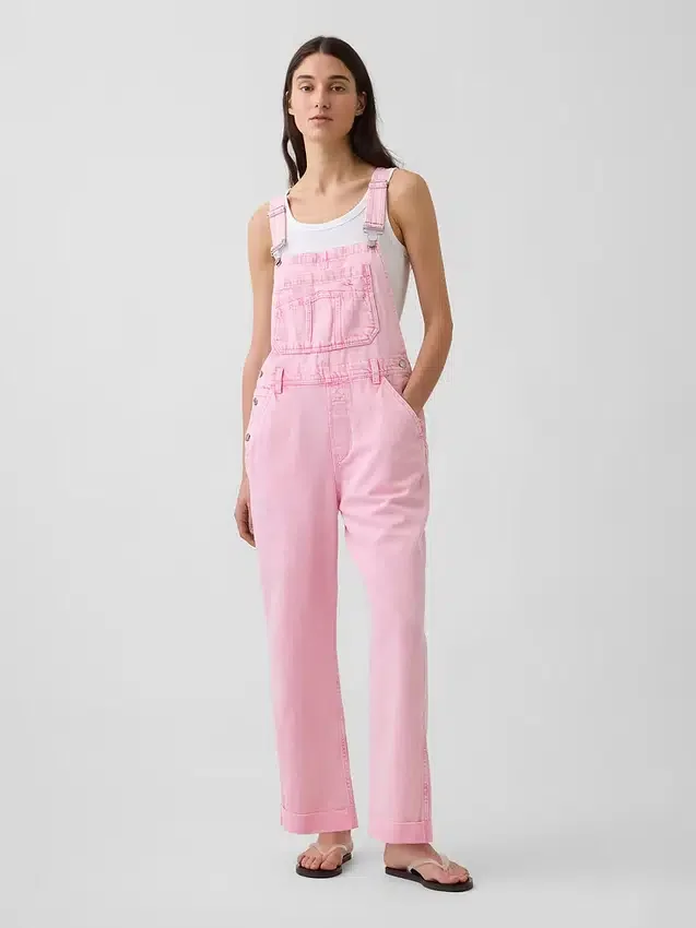 Peto vaquero de corte holgado