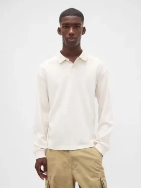Polo de jersey grueso