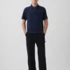 Polo de piqué holgado