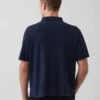 Polo de piqué holgado