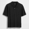 Polo de piqué holgado