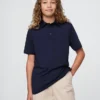 Polo deportivo de uniforme para niños