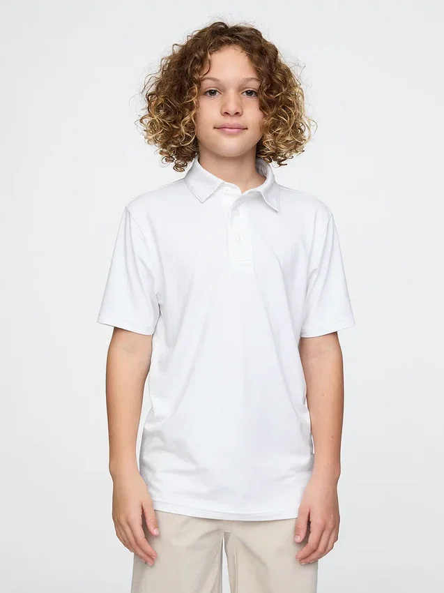 Polo deportivo de uniforme para niños