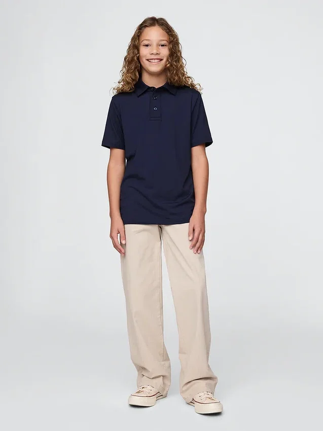 Polo deportivo de uniforme para niños