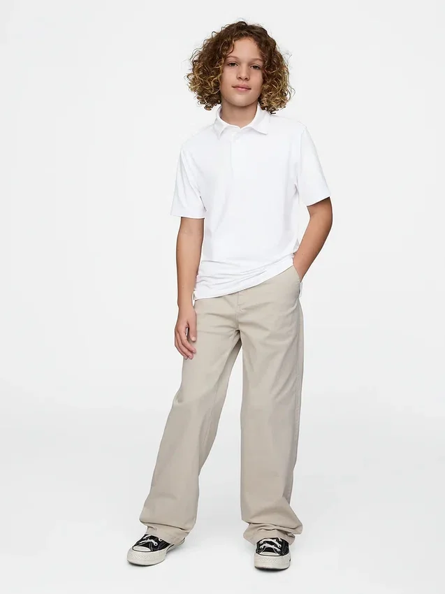 Polo deportivo de uniforme para niños
