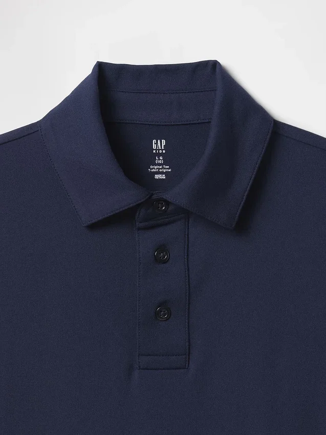 Polo deportivo de uniforme para niños