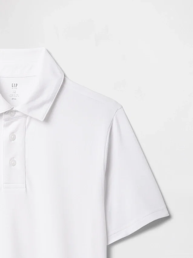 Polo deportivo de uniforme para niños