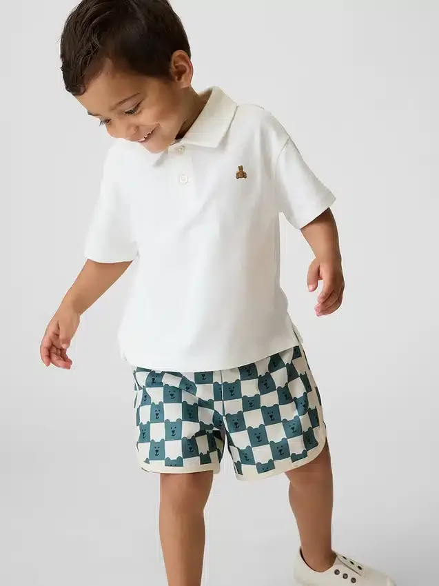 Polo holgado para bebés y niños pequeños