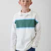 Polo infantil de peso grueso y corte holgado