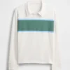 Polo infantil de peso grueso y corte holgado
