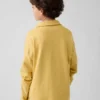 Polo infantil de peso grueso y corte holgado