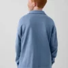Polo infantil de peso grueso y corte holgado
