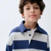 Polo infantil de peso grueso y corte holgado