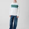 Polo infantil de peso grueso y corte holgado