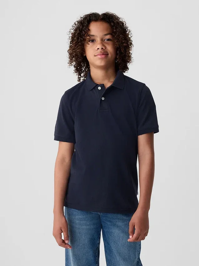Polos de uniforme para niños