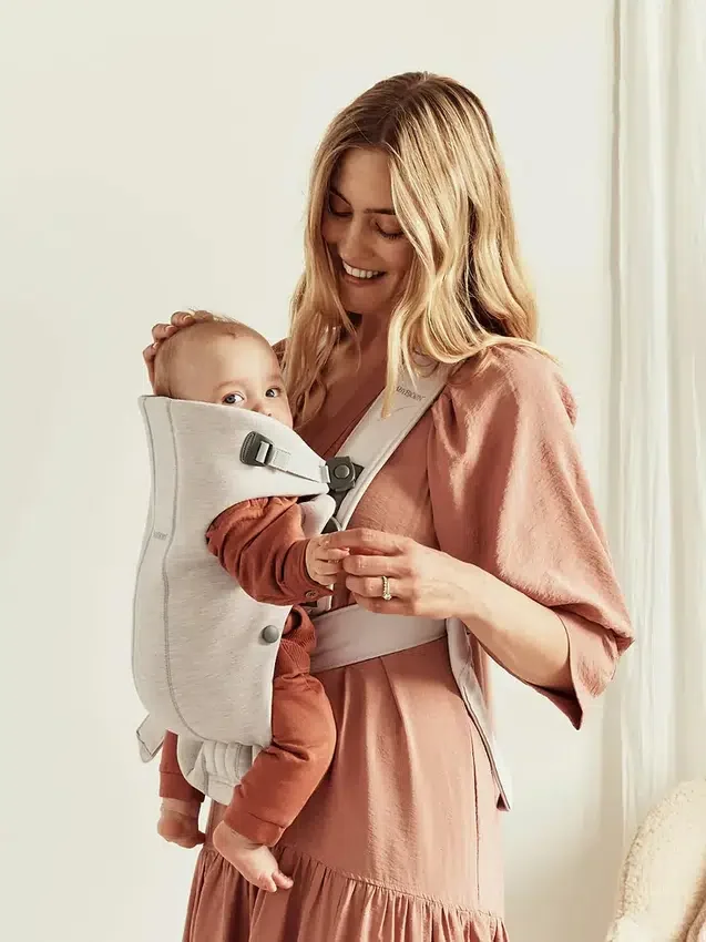 Portabebés Babybjorn 3D Jersey Mini