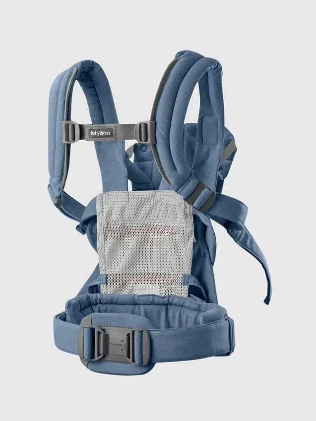 Portabebés Babybjorn Harmony de tejido melange